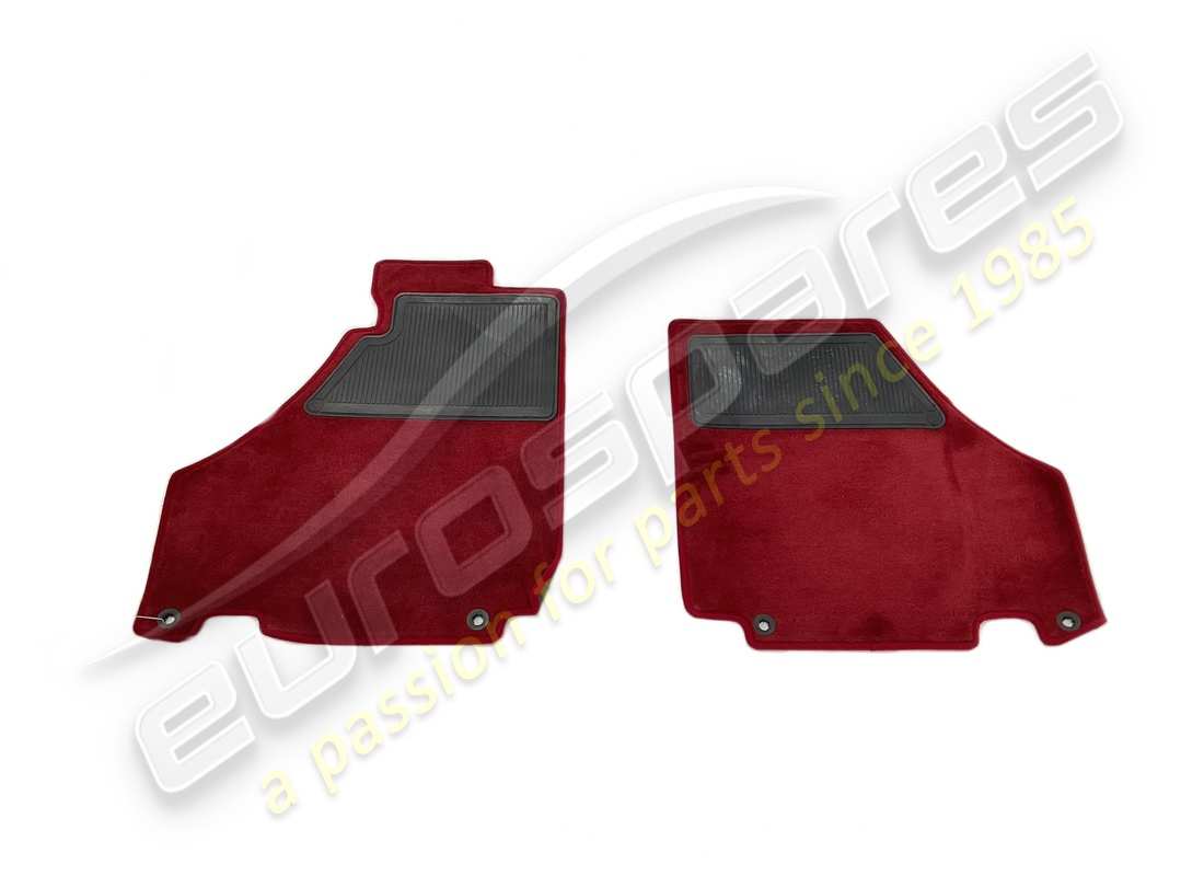 nouveau ferrari jeu de tapis de sol overmat lhd en rouge / rosso. numéro de pièce 63348891 (1)