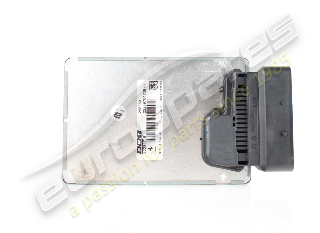 utilisé ferrari ecu magneride. numéro de pièce 295360 (2)