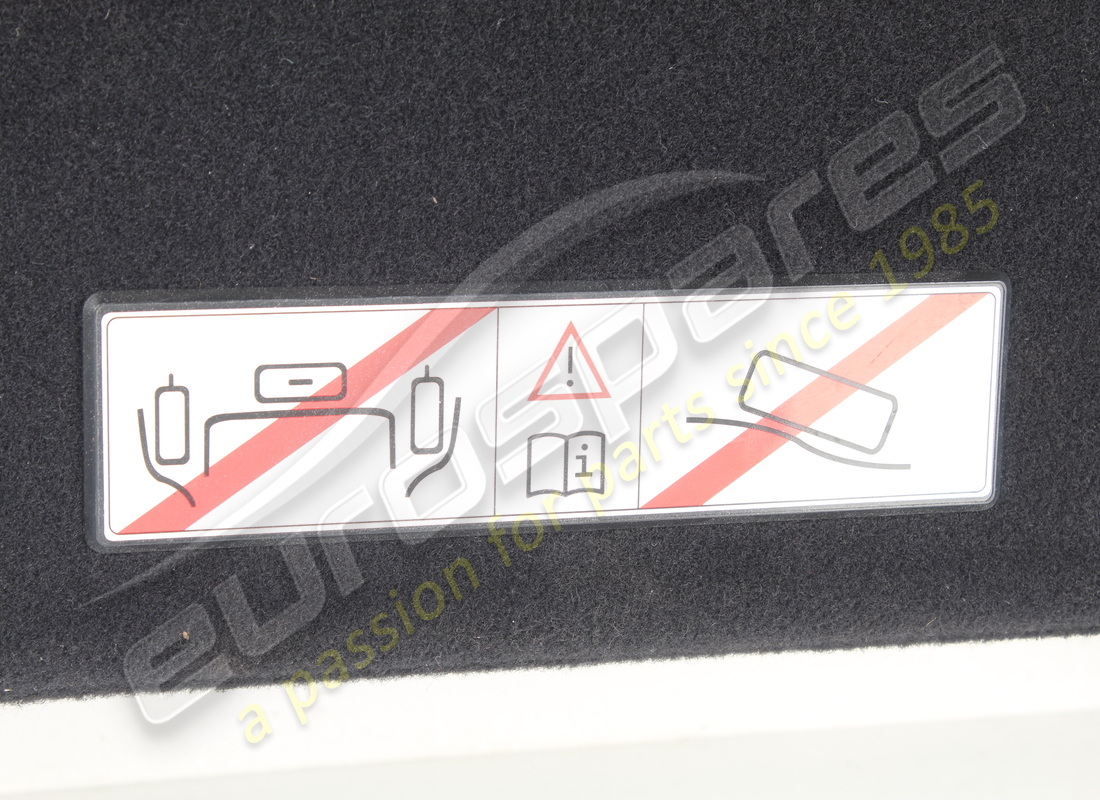 panneau séparateur complet d'occasion ferrari. numéro de pièce 86064400 (3)