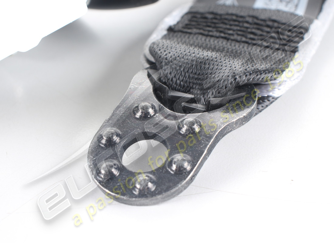 NOUVELLE COURROIE NOIRE/ARGENT PORSCHE 3-POINT. RÉFÉRENCE 97080303502OG5 (7) nouvelle courroie noire/argent porsche 3-point. référence 97080303502og5 (7)