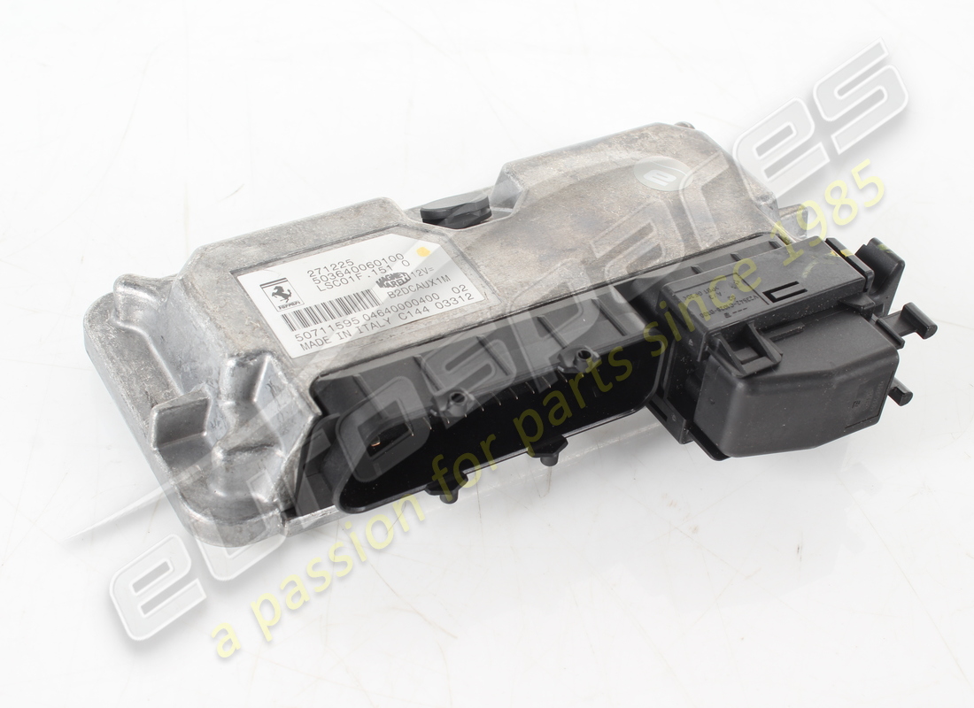 UTILISÉ Ferrari ECU DE LEVAGE DE VÉHICULE. NUMÉRO DE PIÈCE 271225 (1)
