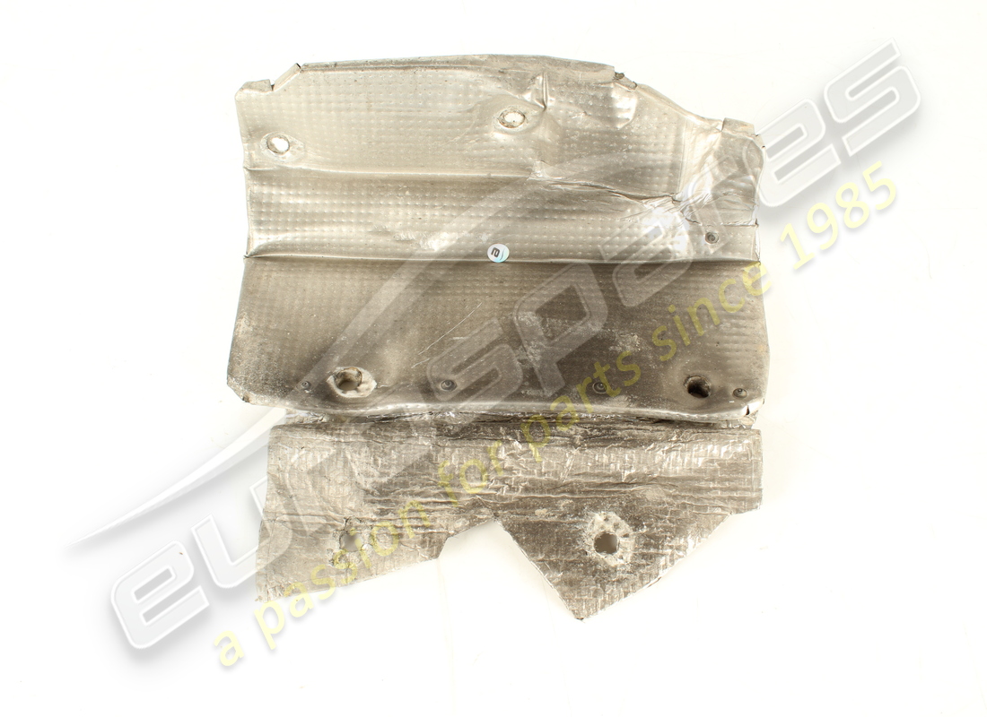 bouclier thermique de silencieux gauche d'occasion ferrari. numéro de pièce 83665700 (3)