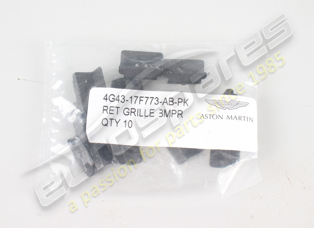 nouveau aston martin support pour grille de pare-chocs avant. numéro de pièce 4g4317f773abpk (1)