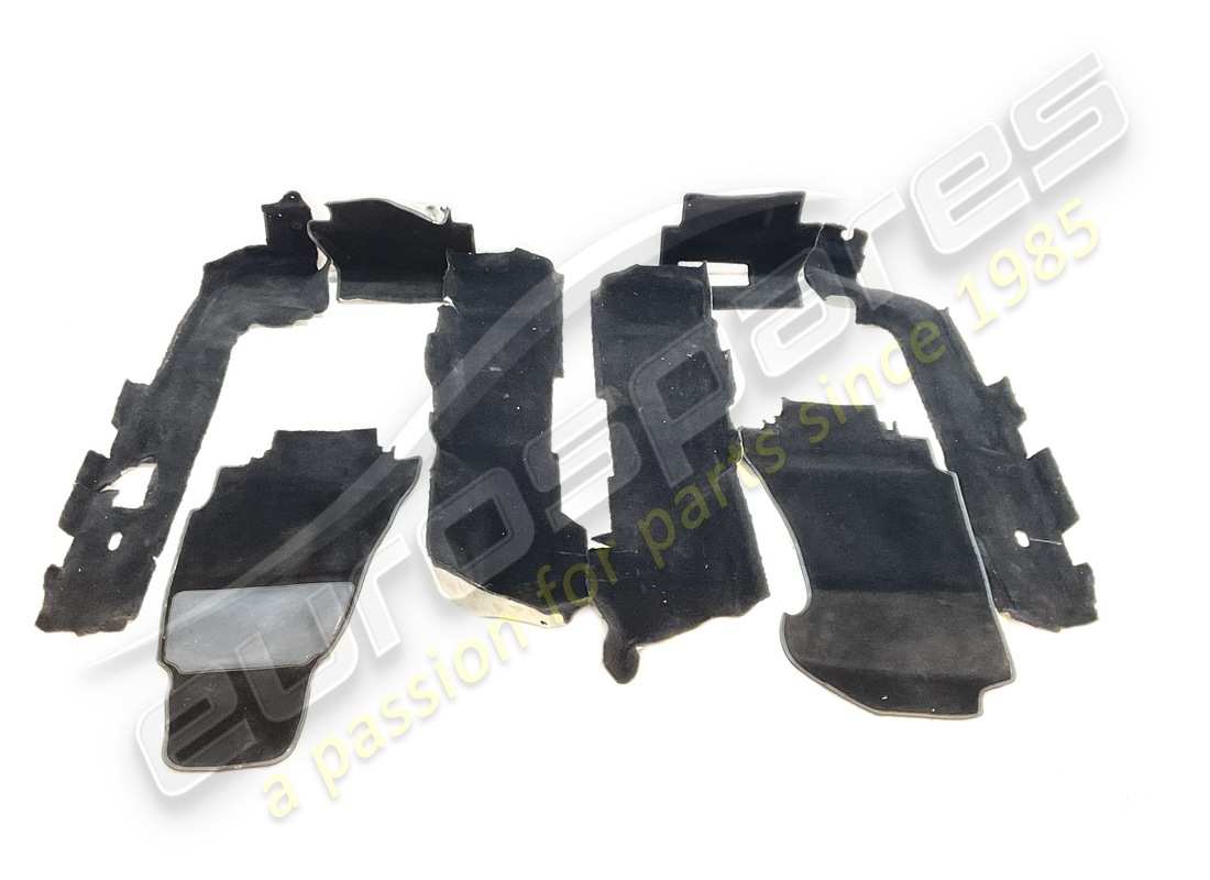 KIT DE TAPIS Aston Martin UTILISÉ, OBSIDIENNE AVANT/ARRIÈRE, COND. NUMÉRO DE PIÈCE 4G438310365 (1)