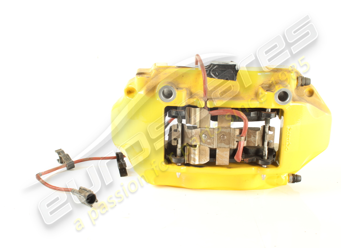 étrier de frein complet carbone-céramique d'occasion ferrari, tige sx gial. référence 875183 (2)