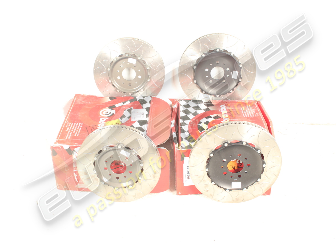 ensemble de disques de frein avant et arrière en acier neuf eurospares. numéro de pièce eap1490231 (1)
