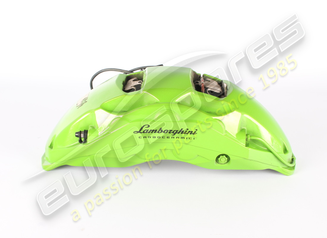 utilisé lamborghini étrier de frein 21 céramique 10k. numéro de pièce 4m0615105kp (1)