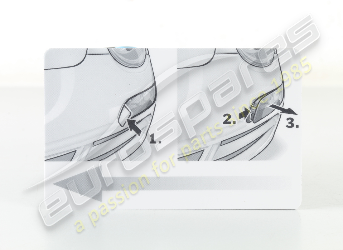 nouvelle carte porsche. référence 99763123100 (2)