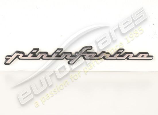 nouveau ferrari badge latéral pininfarina numéro de pièce 64780500