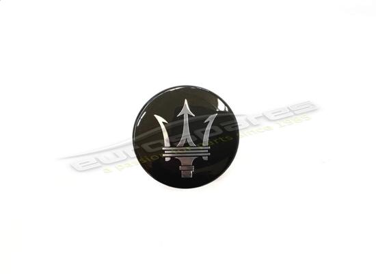 nouveau maserati badge de roue (60mm face) numéro de pièce 670123128