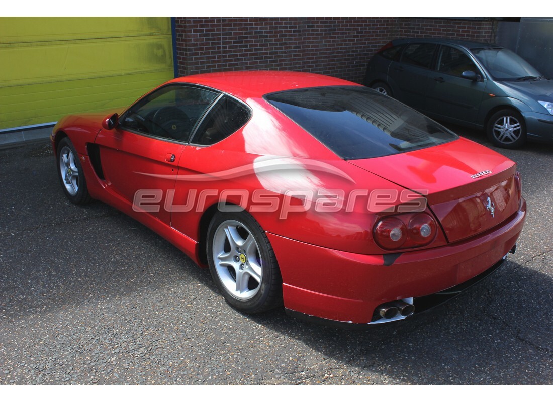 ferrari 456 m gt/m gta avec 30,412 miles, en préparation pour le démontage #5