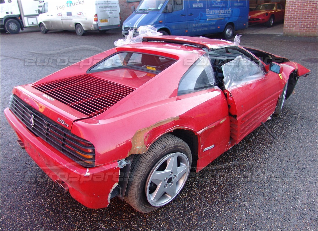 ferrari 348 (2.7 motronic) avec 31,613 miles, en préparation pour le démontage #6