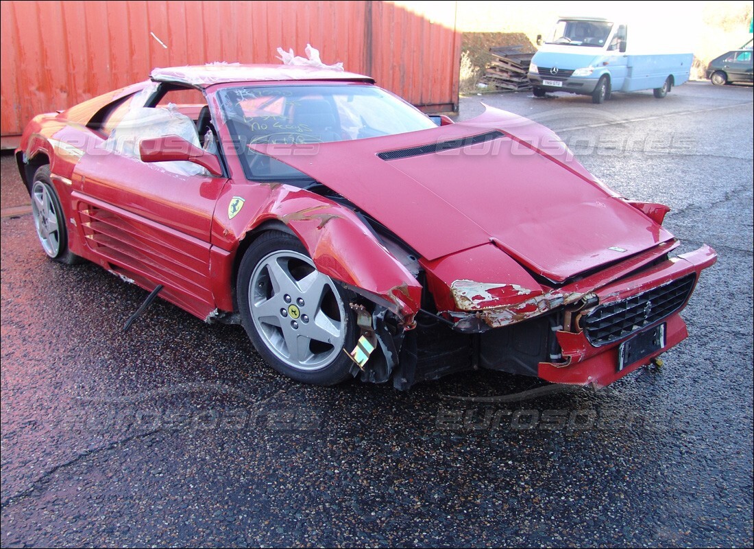 ferrari 348 (2.7 motronic) avec 31,613 miles, en préparation pour le démontage #10