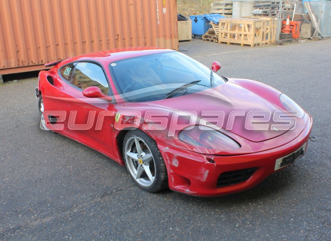ferrari 360 modena avec 39,154 miles, en préparation pour le démontage #8