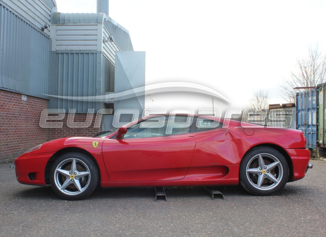 ferrari 360 modena avec 39,154 miles, en préparation pour le démontage #4