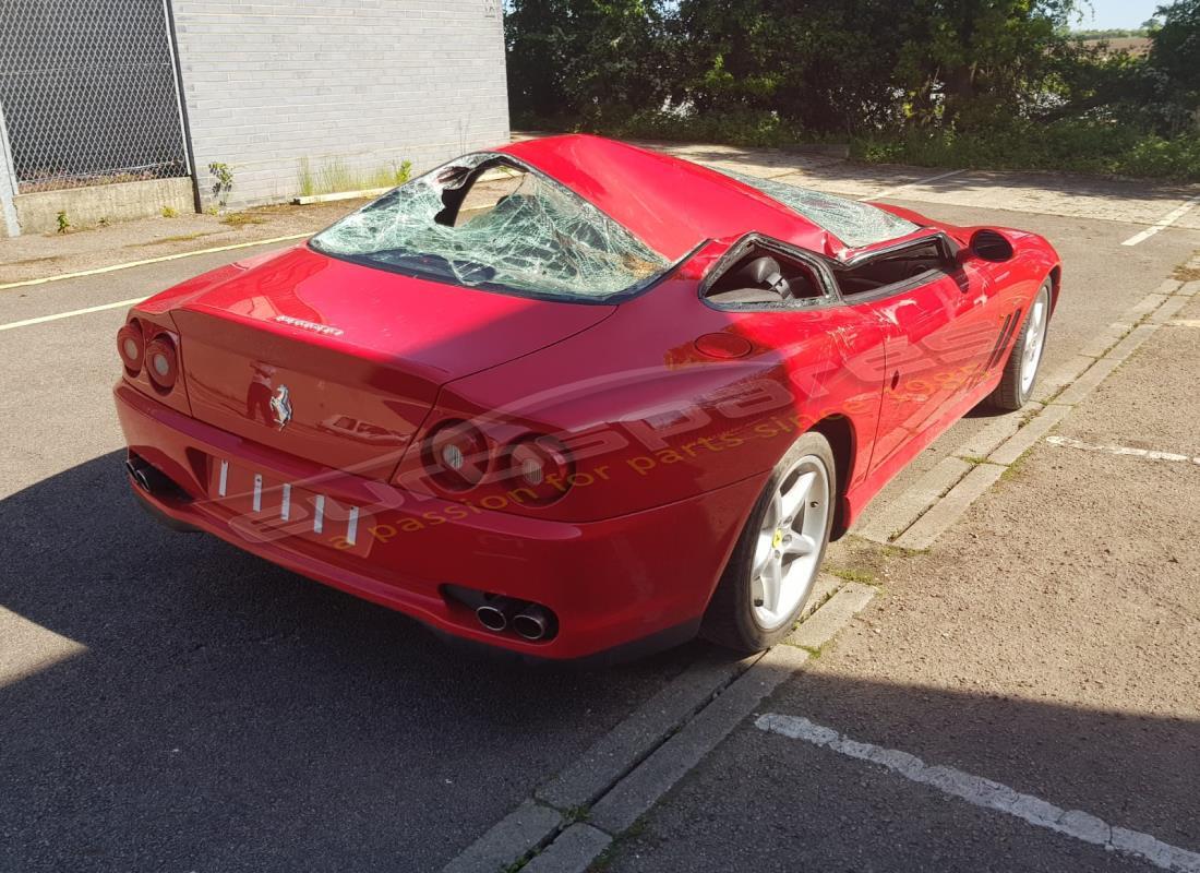 ferrari 550 maranello avec 7,765 kilomètres, en préparation pour le démantèlement #5
