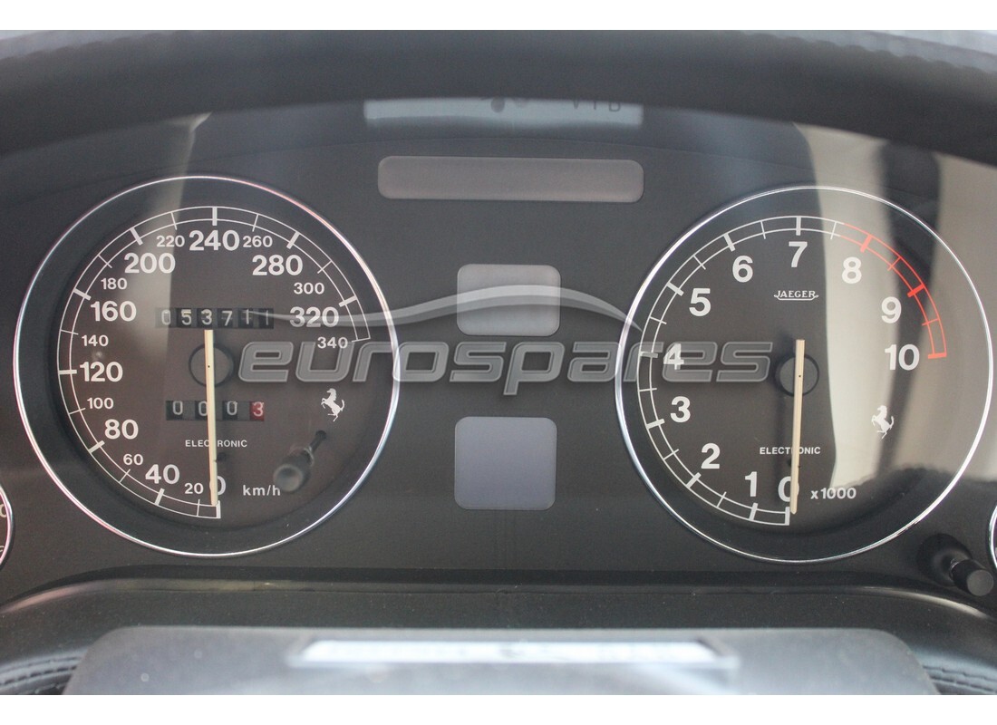 ferrari 550 maranello avec 53,711 kilomètres, en préparation pour le démantèlement #7
