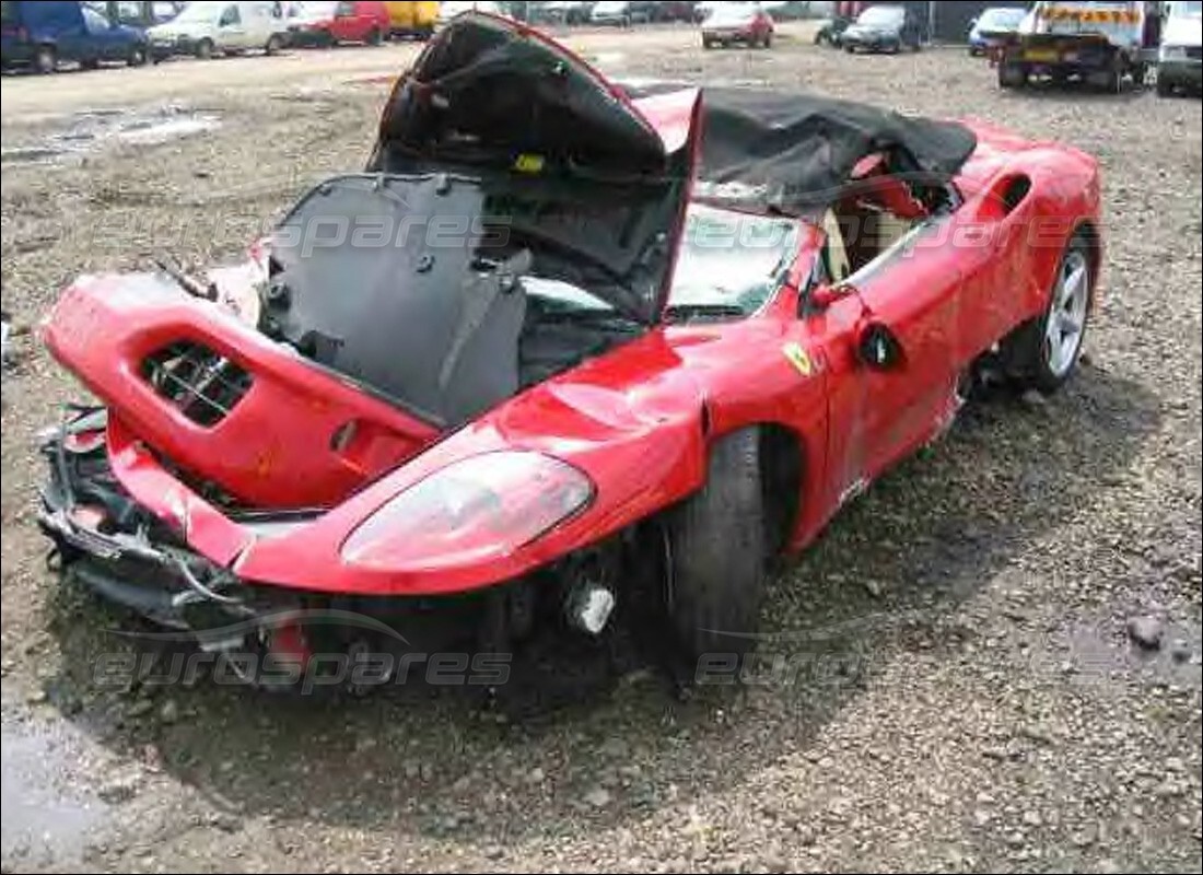 ferrari 360 spider avec 4,000 miles, en préparation pour le démontage #5