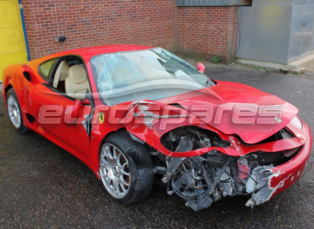 ferrari 360 modena avec 33,424 miles, en préparation pour le démontage #7