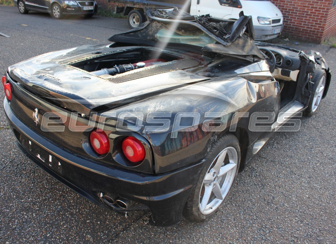 ferrari 360 spider avec 29,814 miles, en préparation pour le démontage #3