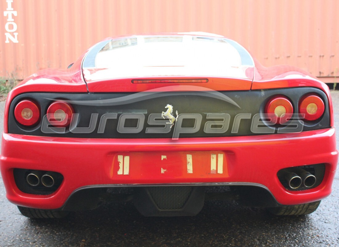 ferrari 360 modena avec 33,424 miles, en préparation pour le démontage #5
