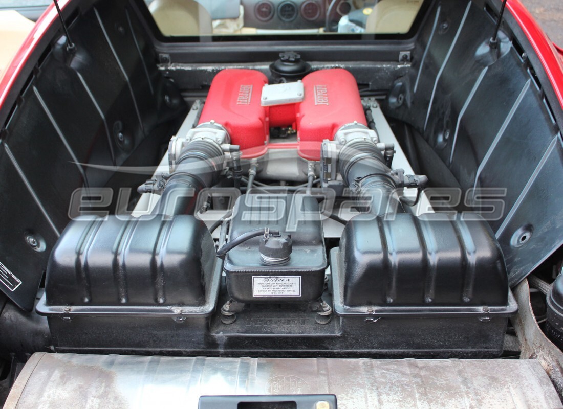 ferrari 360 modena avec 33,424 miles, en préparation pour le démontage #9