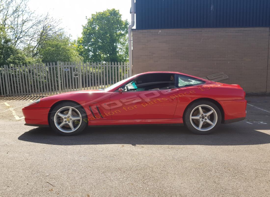 ferrari 550 maranello avec 7,765 kilomètres, en préparation pour le démantèlement #2