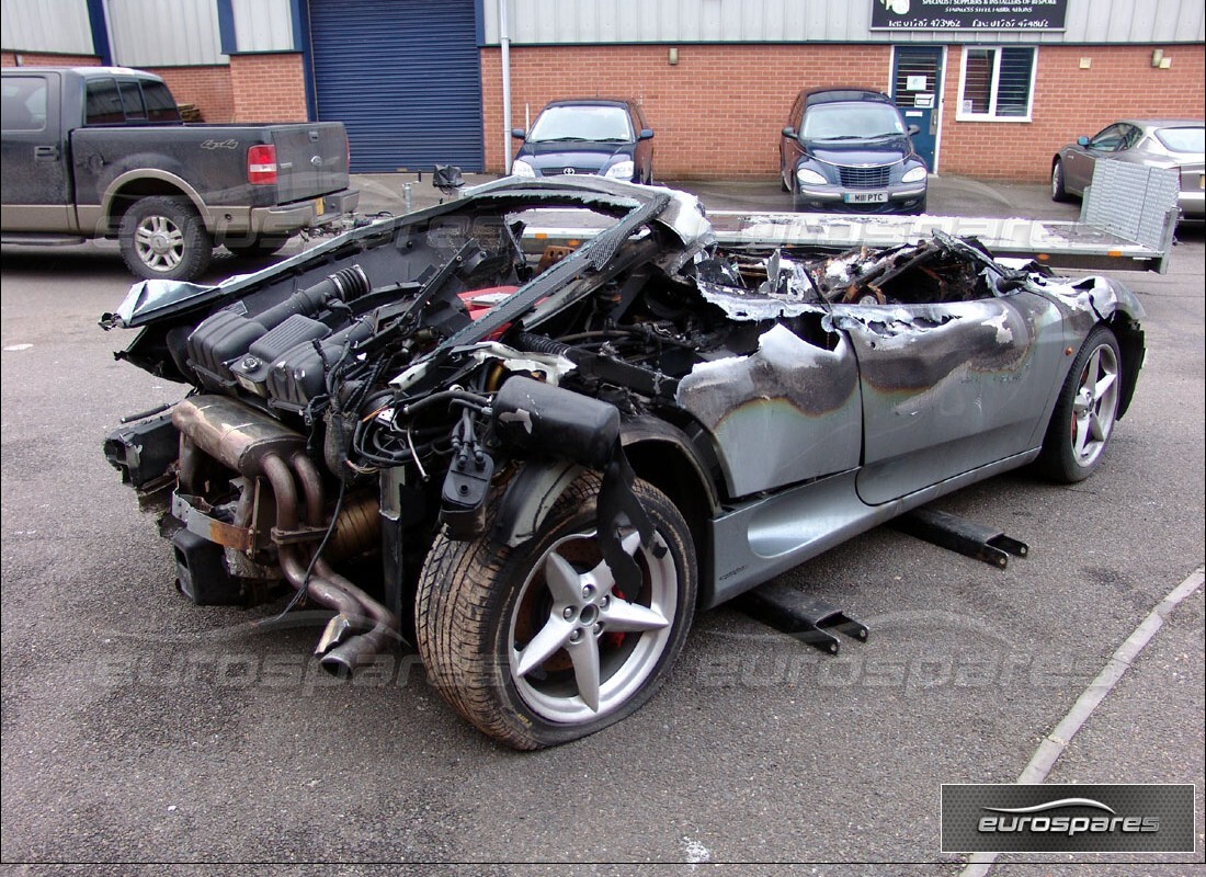 ferrari 360 modena avec 22,000 miles, en préparation pour le démontage #4