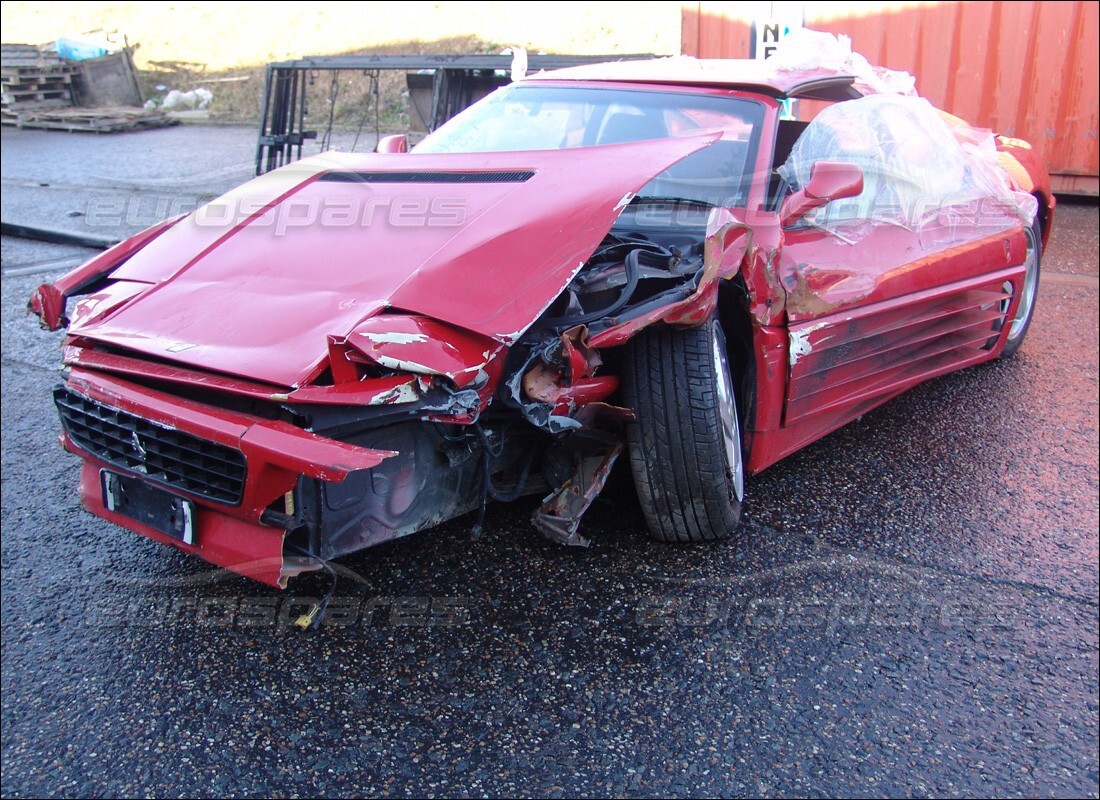 ferrari 348 (2.7 motronic) avec 31,613 miles, en préparation pour le démontage #9