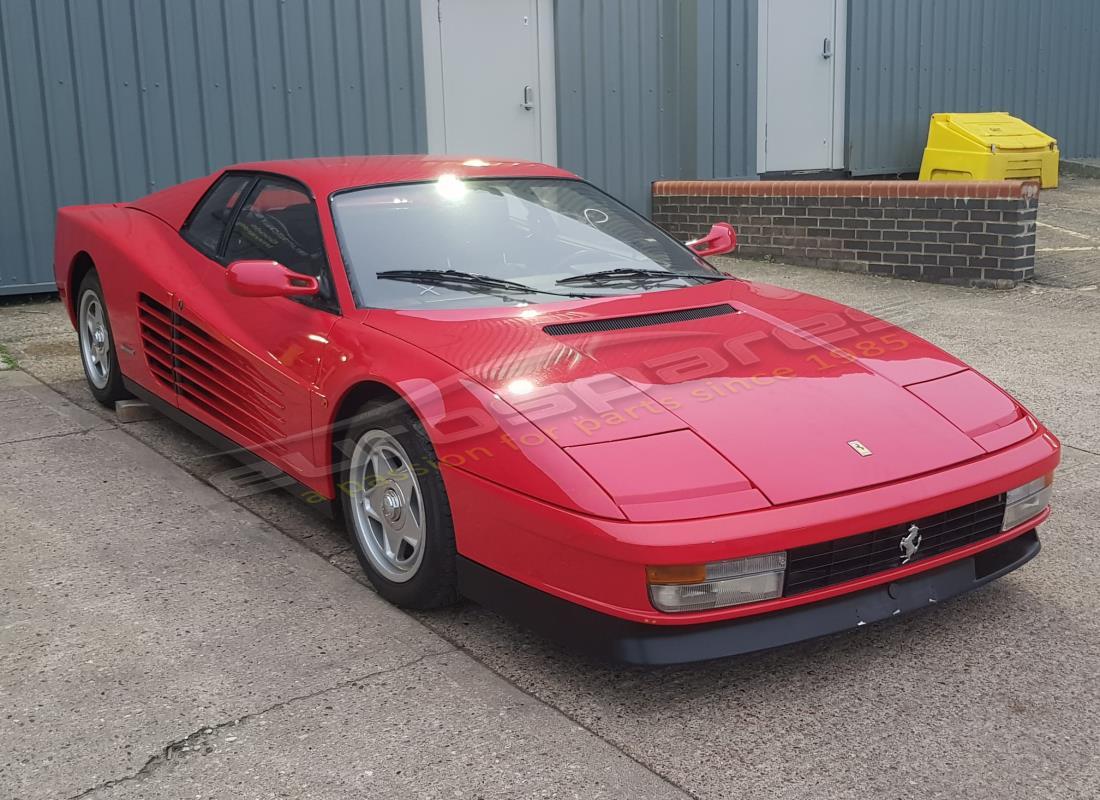 ferrari testarossa (1987) avec 33,436 kilomètres, en préparation pour le démantèlement #7