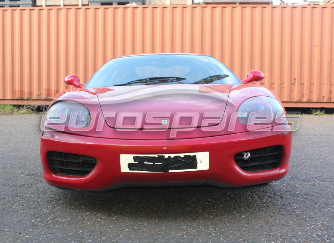 ferrari 360 modena avec 39,154 miles, en préparation pour le démontage #7