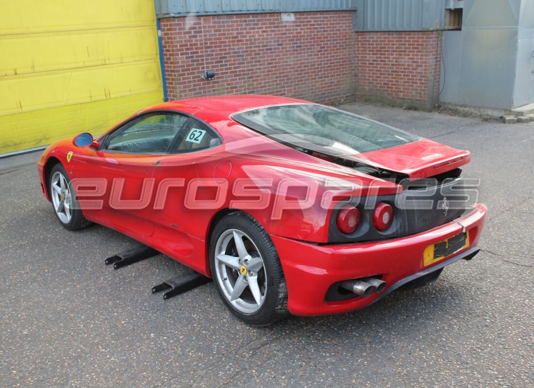 ferrari 360 modena avec 39,154 miles, en préparation pour le démontage #3
