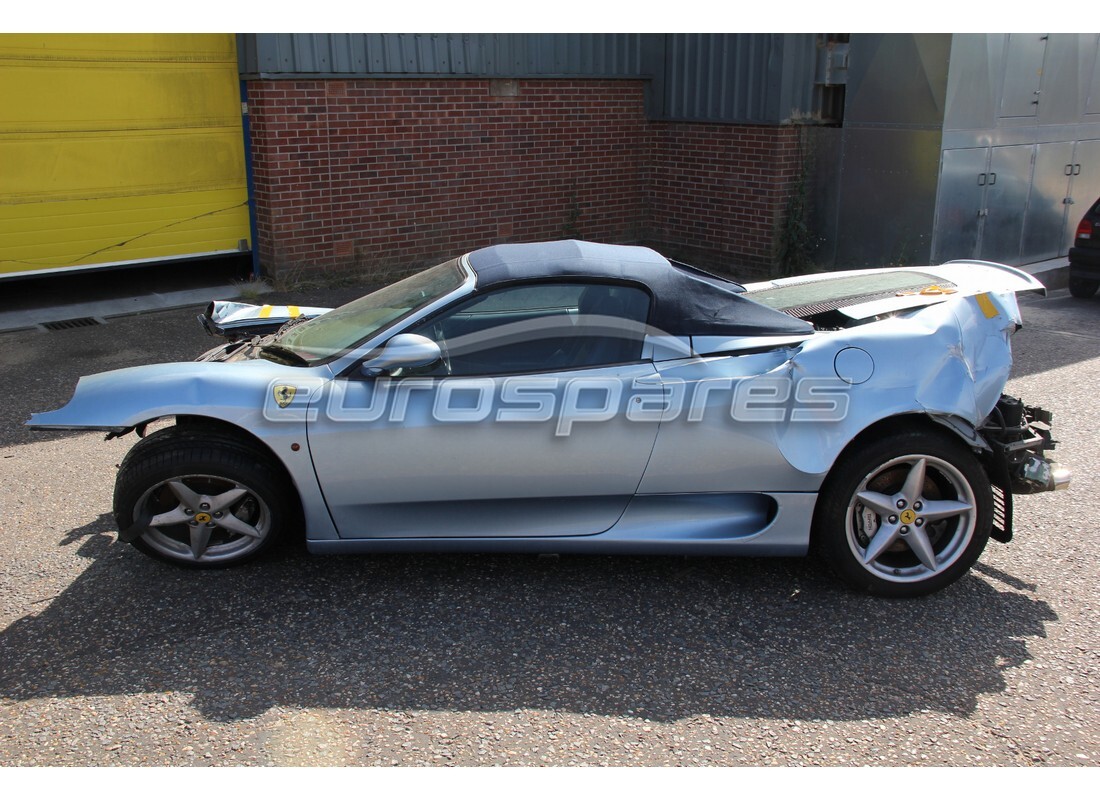 ferrari 360 spider avec 57,000 miles, en préparation pour le démontage #3