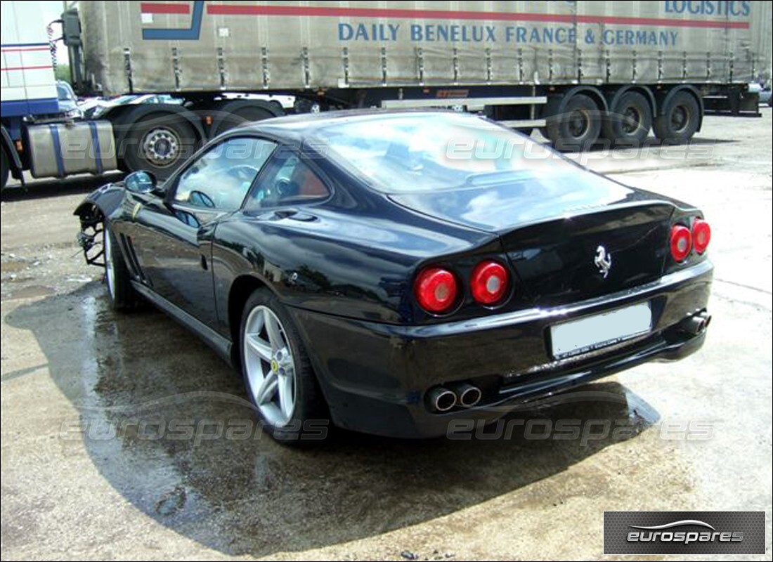 ferrari 575m maranello avec 7,475 kilomètres, en préparation pour le démantèlement #4