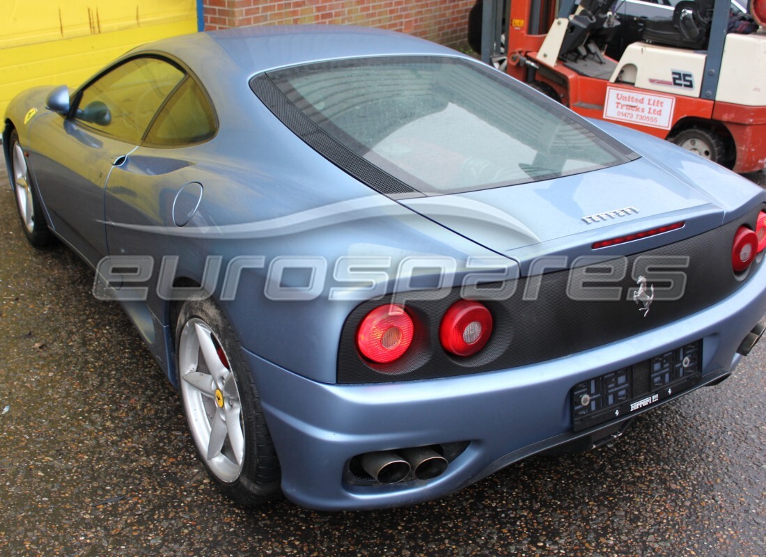 ferrari 360 modena avec 65,000 miles, en préparation pour le démontage #3