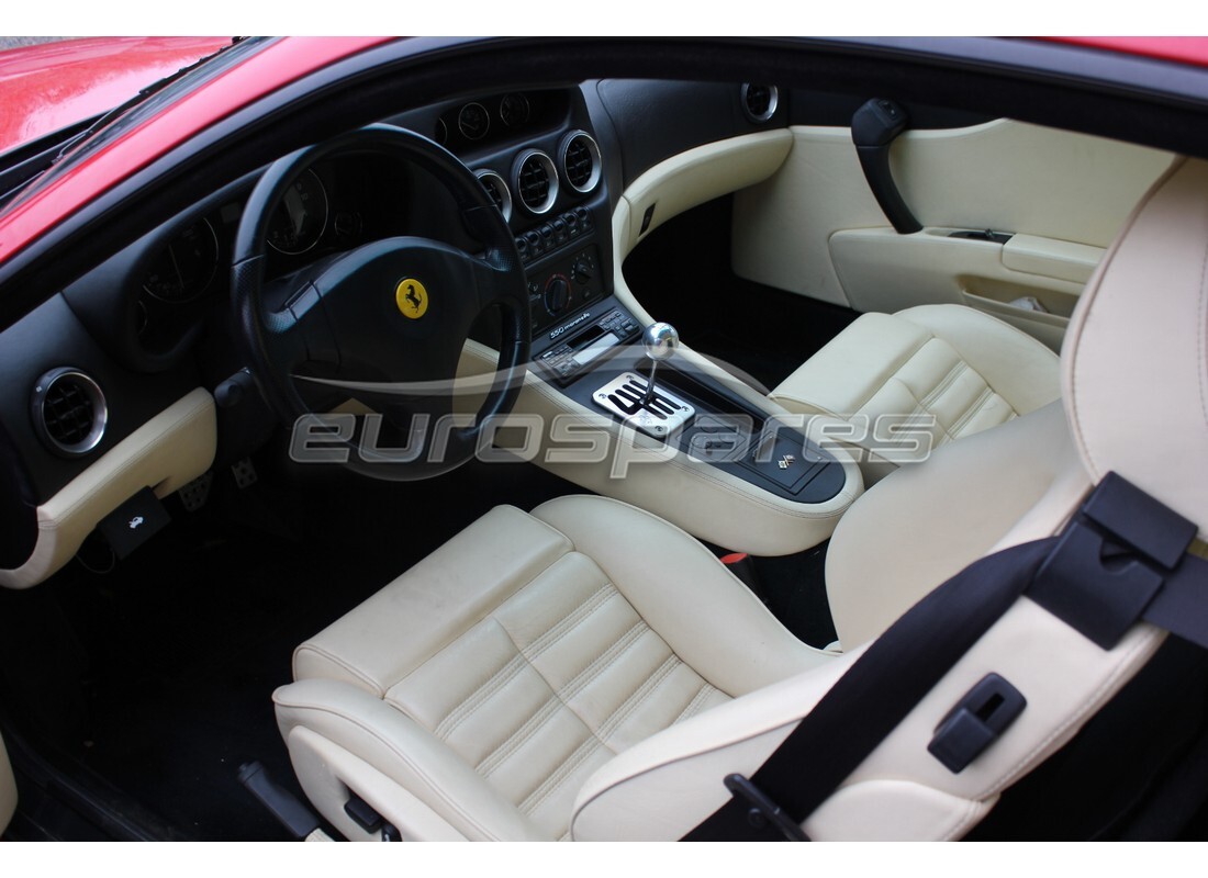 ferrari 550 maranello avec 53,711 kilomètres, en préparation pour le démantèlement #6