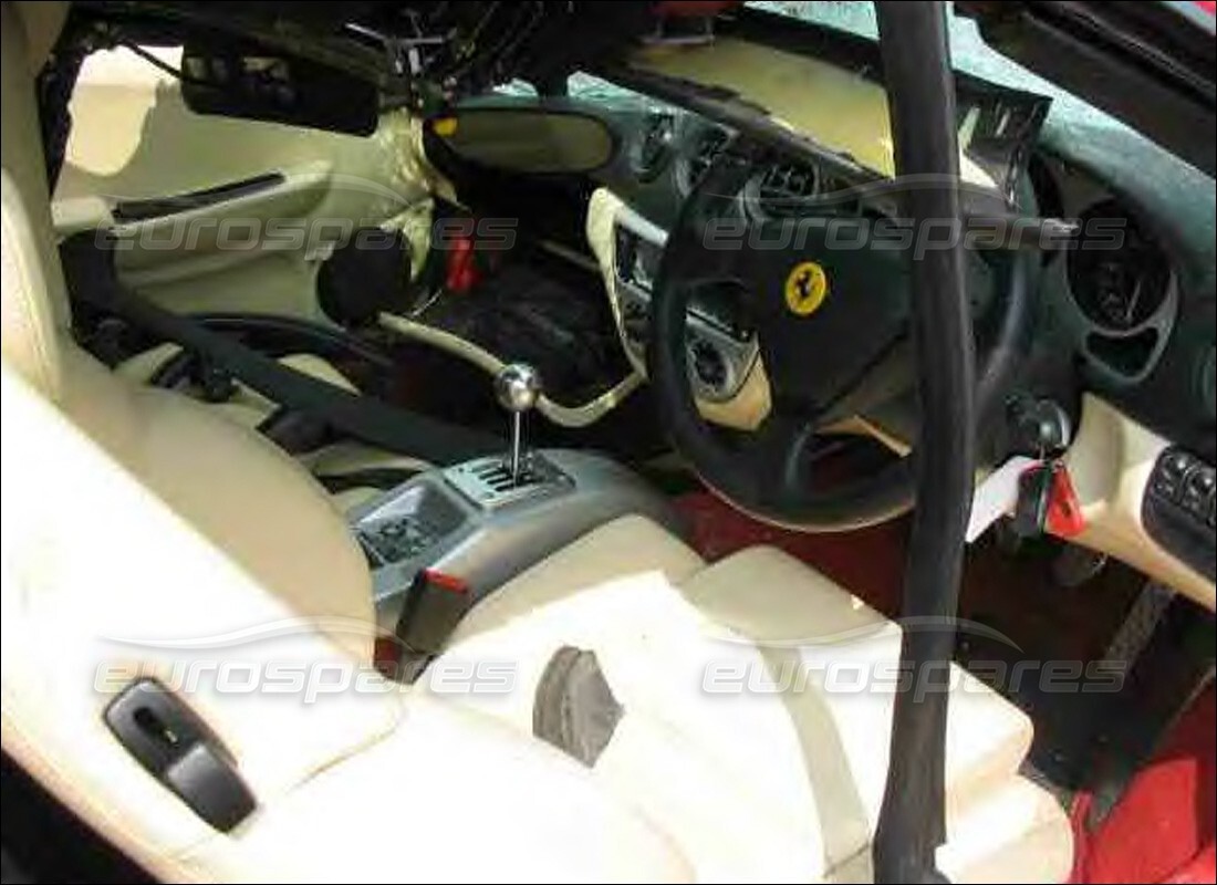 ferrari 360 spider avec 4,000 miles, en préparation pour le démontage #2