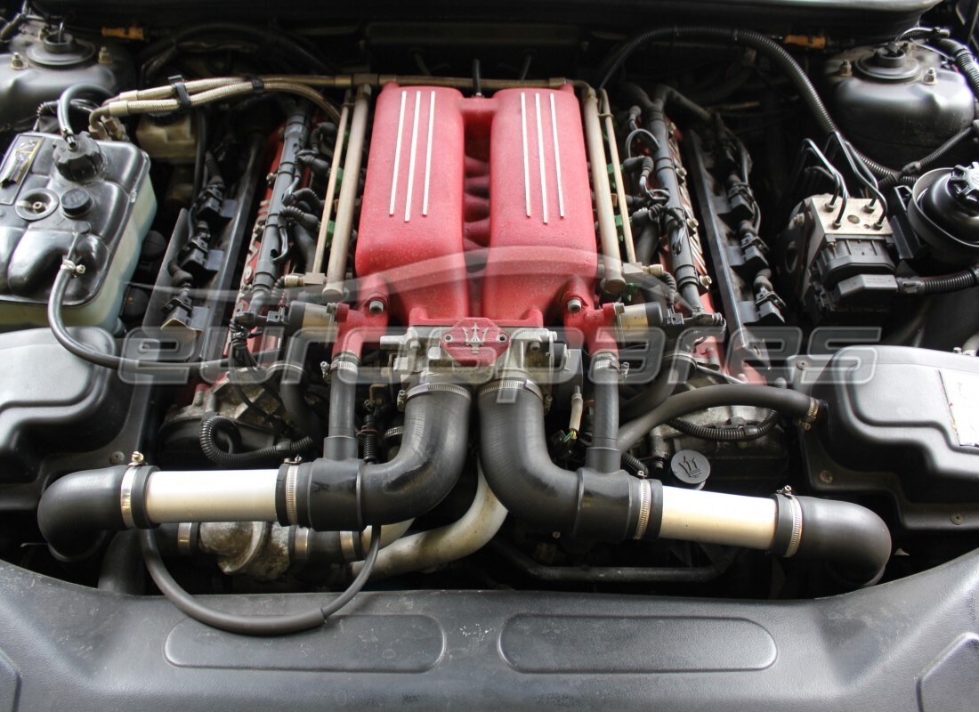 maserati qtp v8 evoluzione avec 50,263 miles, en préparation pour le démontage #5