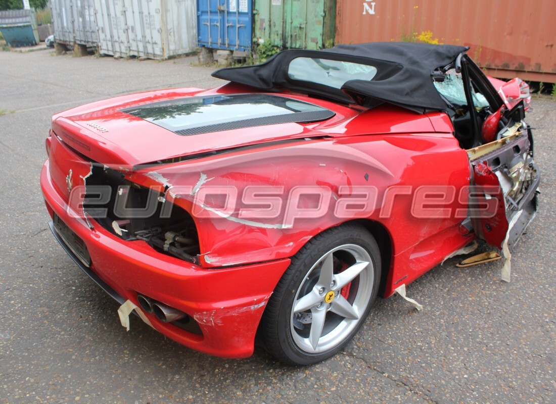 ferrari 360 spider avec 23,000 kilomètres, en préparation pour le démantèlement #4