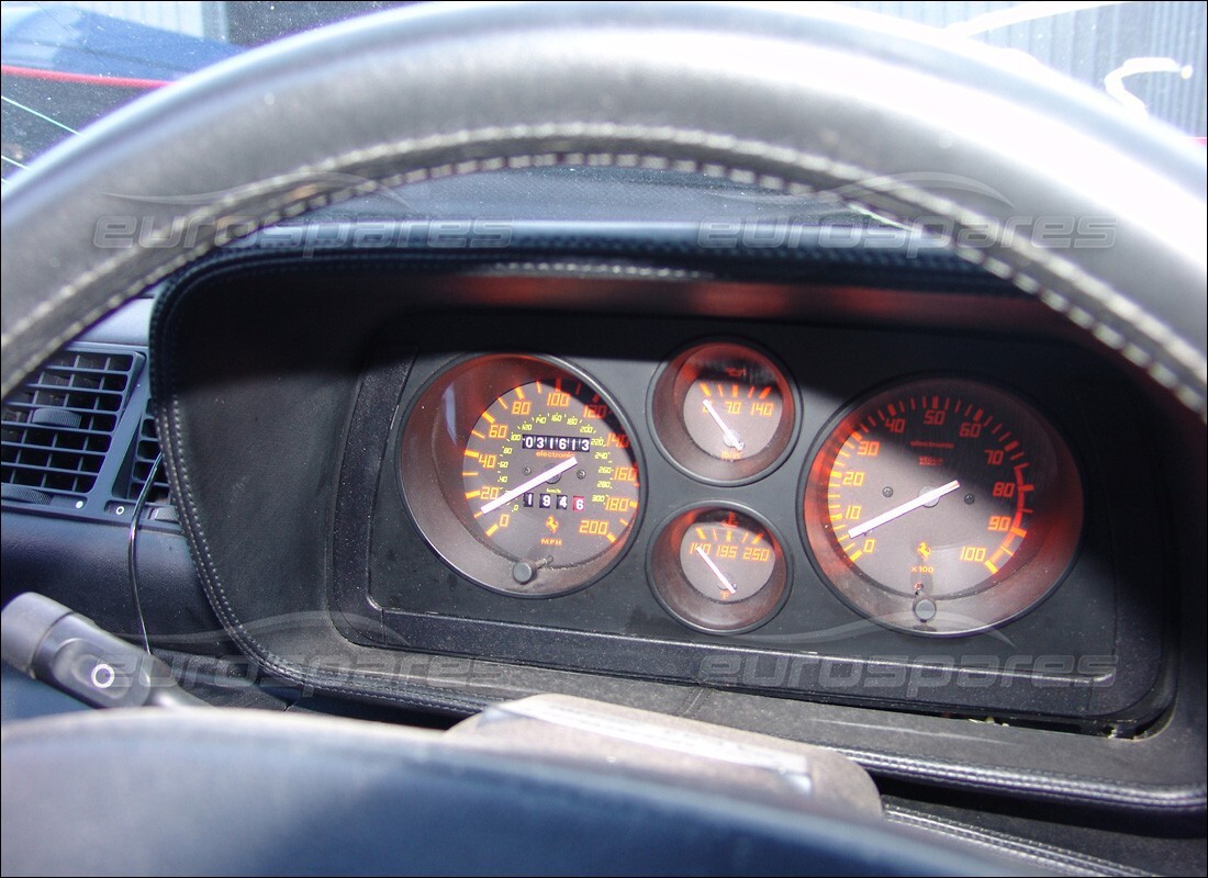 ferrari 348 (2.7 motronic) avec 31,613 miles, en préparation pour le démontage #4