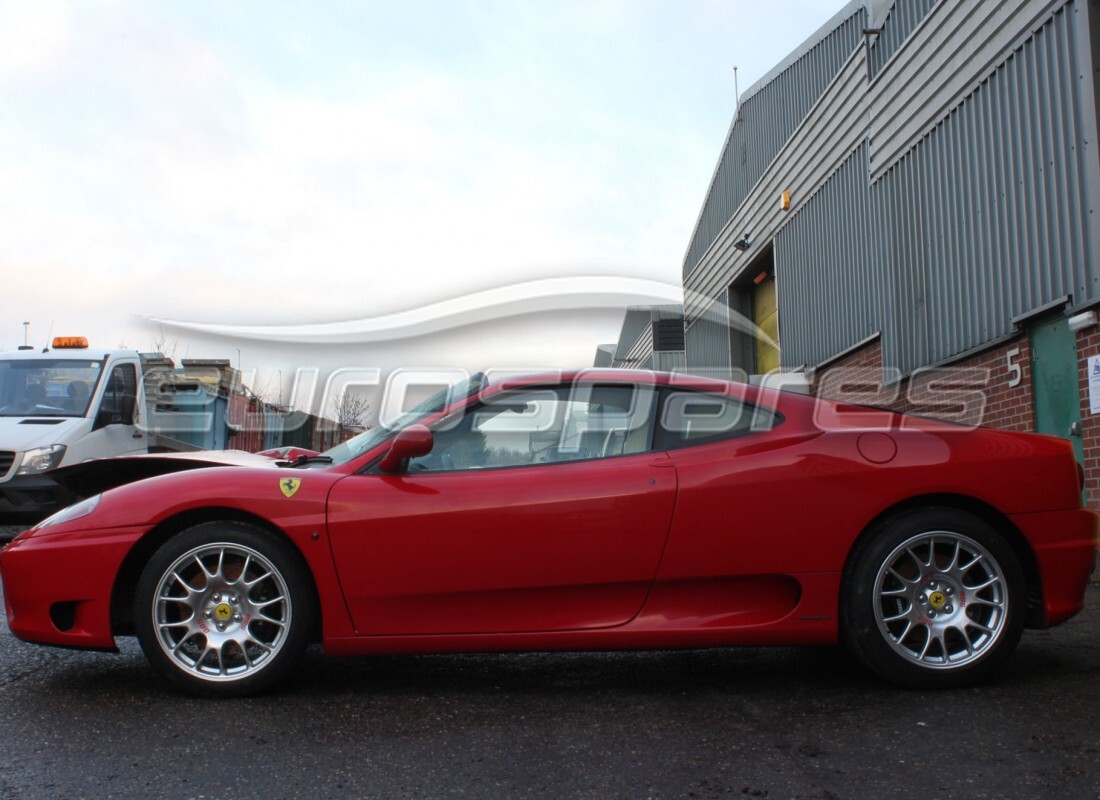 ferrari 360 modena avec 33,424 miles, en préparation pour le démontage #2