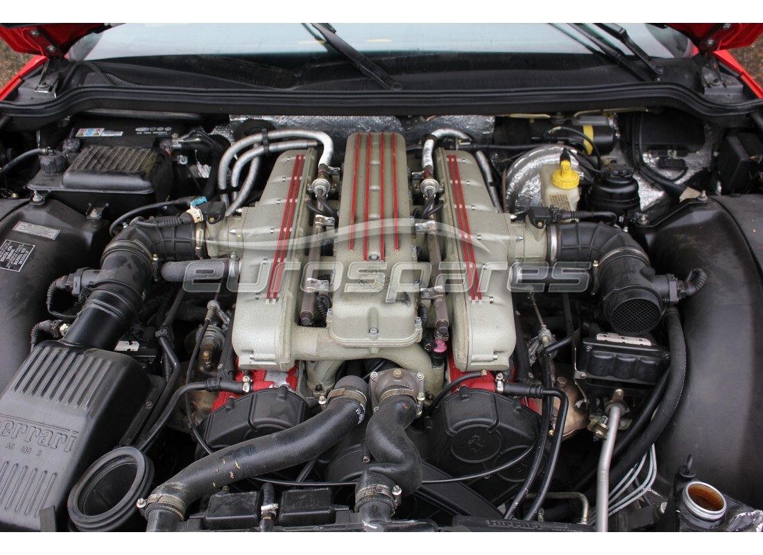 ferrari 550 maranello avec 53,711 kilomètres, en préparation pour le démantèlement #8