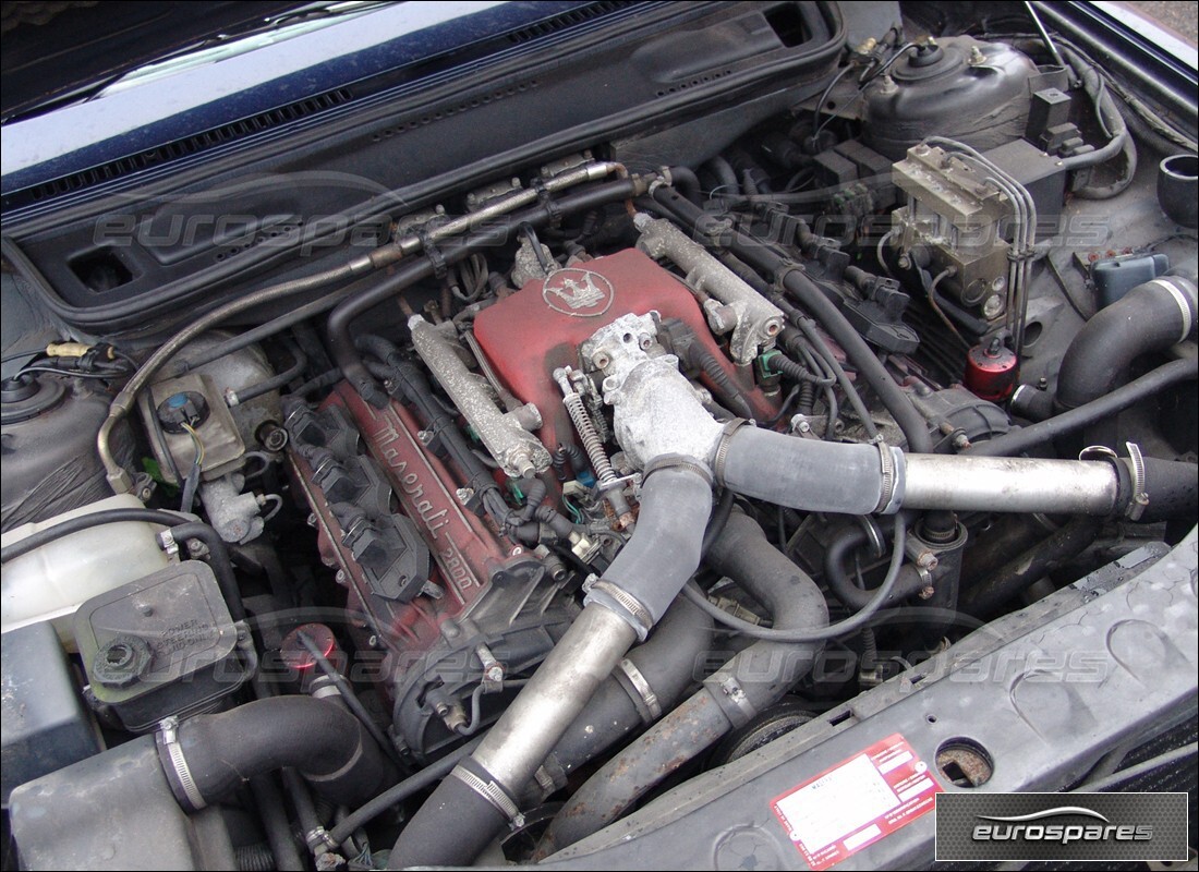 maserati ghibli 2.8 gt (variante) avec 28,922 miles, en préparation pour le démontage #2