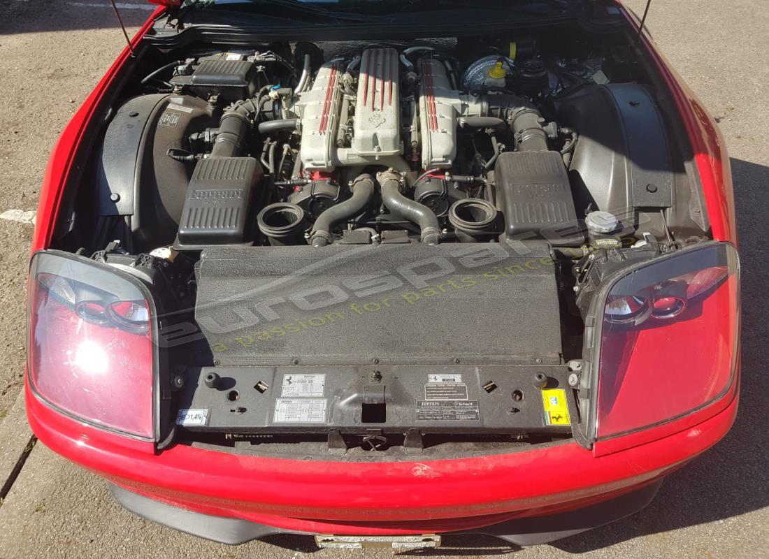 ferrari 550 maranello avec 7,765 kilomètres, en préparation pour le démantèlement #12