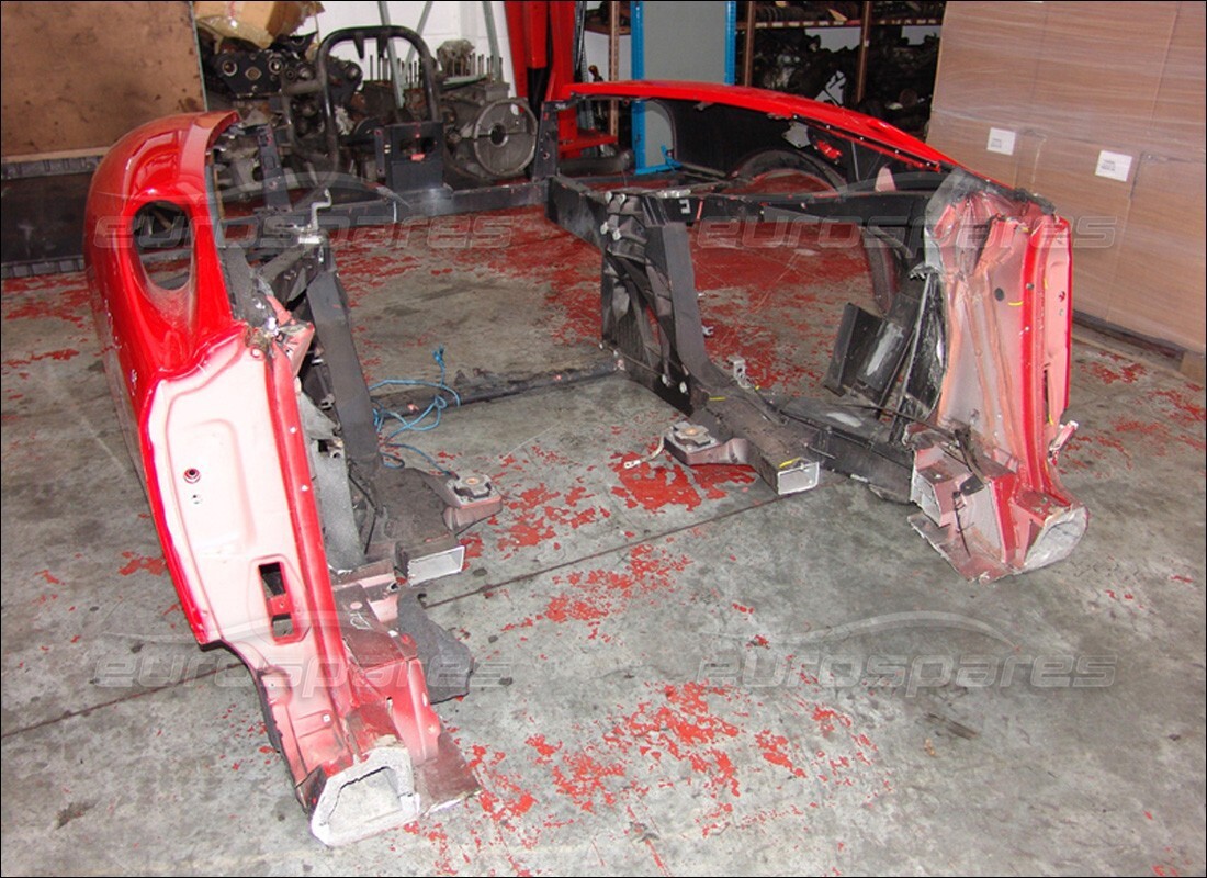 ferrari 360 spider avec 4,000 miles, en préparation pour le démontage #4