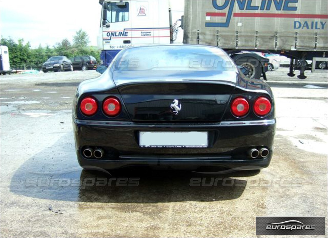 ferrari 575m maranello avec 7,475 kilomètres, en préparation pour le démantèlement #5