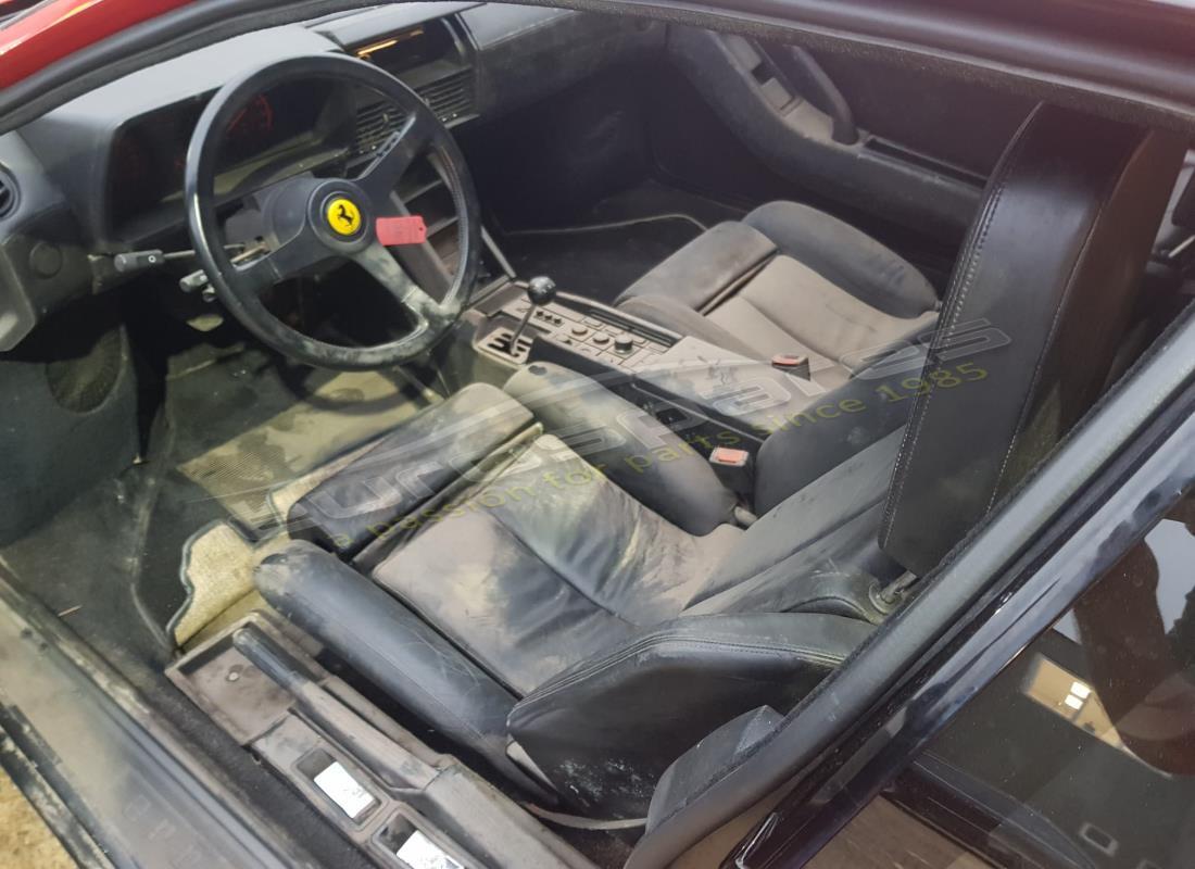 ferrari testarossa (1987) avec 33,436 kilomètres, en préparation pour le démantèlement #9