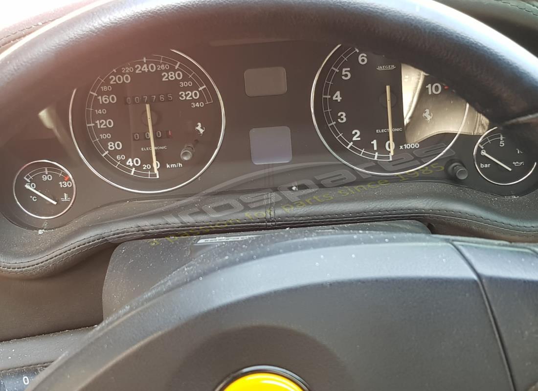 ferrari 550 maranello avec 7,765 kilomètres, en préparation pour le démantèlement #10