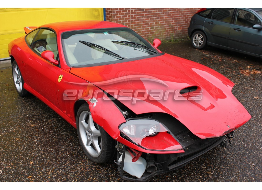 ferrari 550 maranello avec 53,711 kilomètres, en préparation pour le démantèlement #5