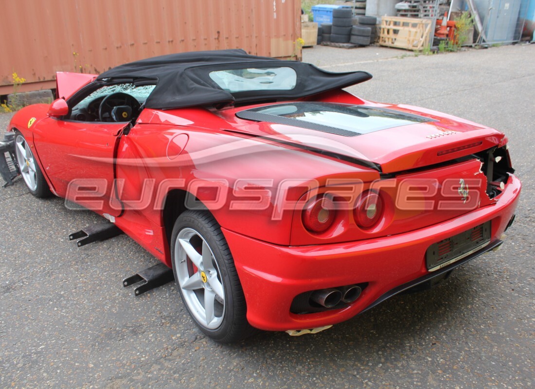 ferrari 360 spider avec 23,000 kilomètres, en préparation pour le démantèlement #3